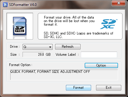windows usb format tool